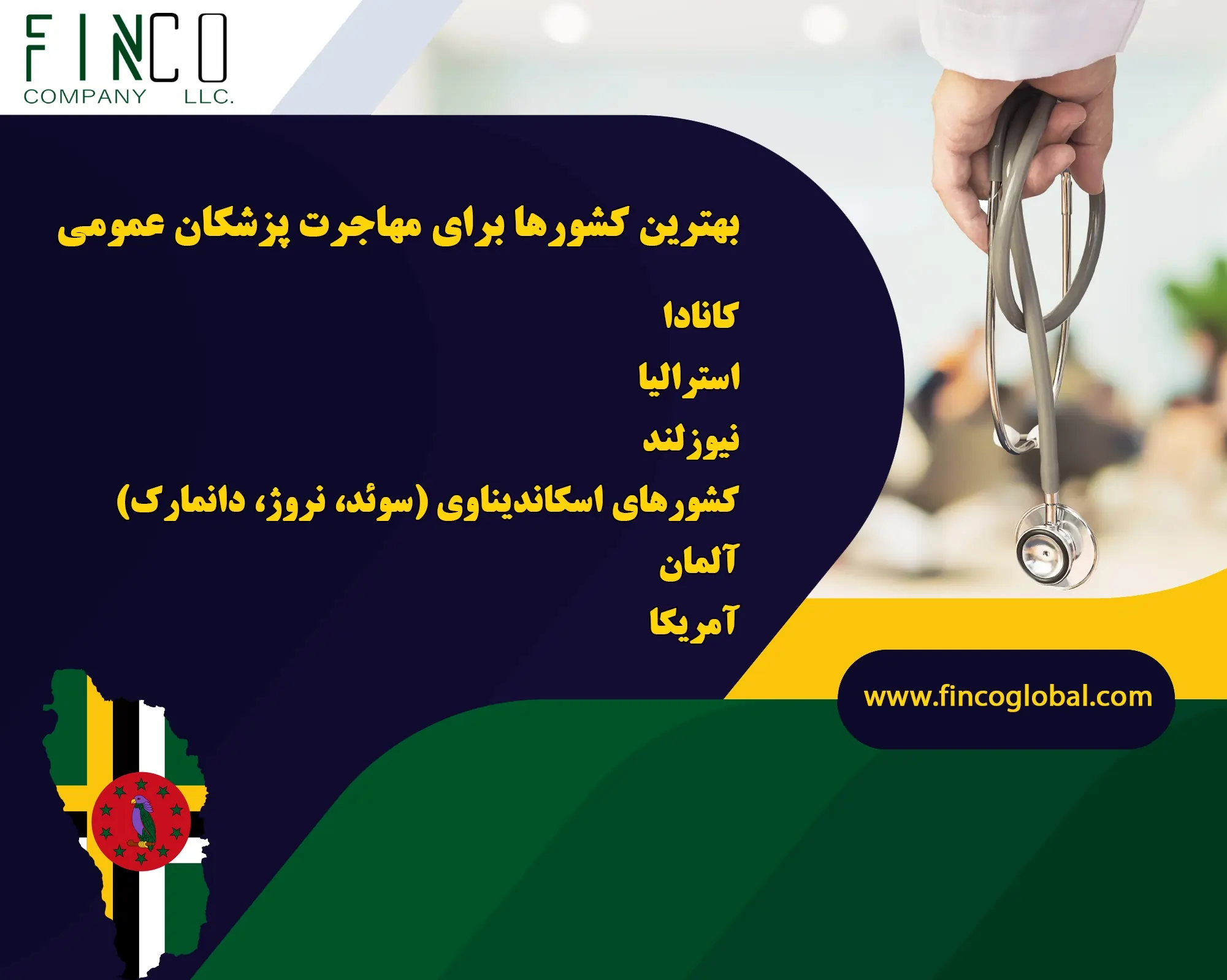 بهترین کشور برای مهاجرت پزشکان عمومی - مهاجرت پزشک عمومی